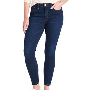 Jamie high-rise indigo jeans